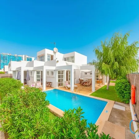 Familienfreundliches Charmantes Mit Grill, Terrasse Und Garten Can Picafort (Mallorca)
