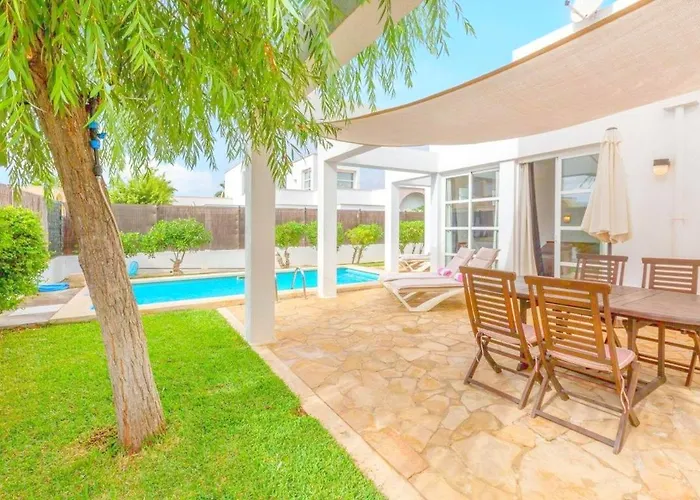 Familienfreundliches Charmantes Mit Grill, Terrasse Und Garten Casa vacanze Can Picafort (Mallorca)